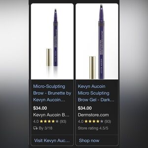 Kevyn Aucoin Micro Sculpting Brow Gel - Blonde